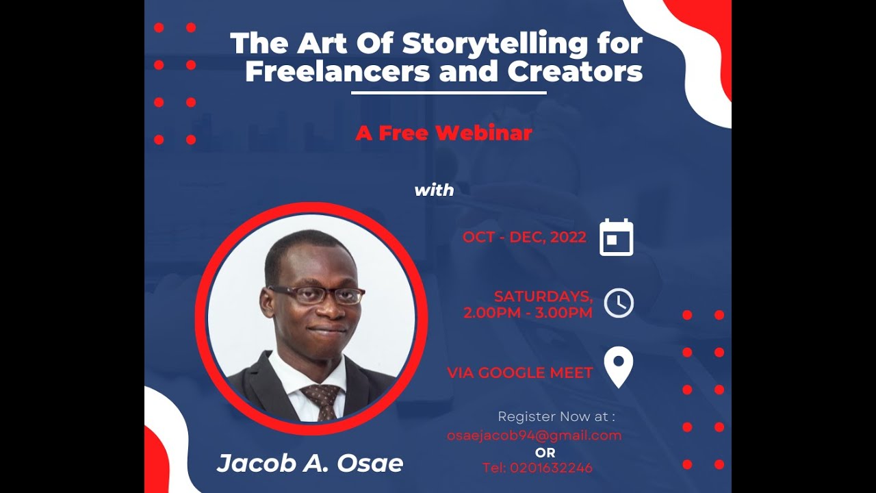 The Art of Storytelling for Freelancers & Creators - Session 6