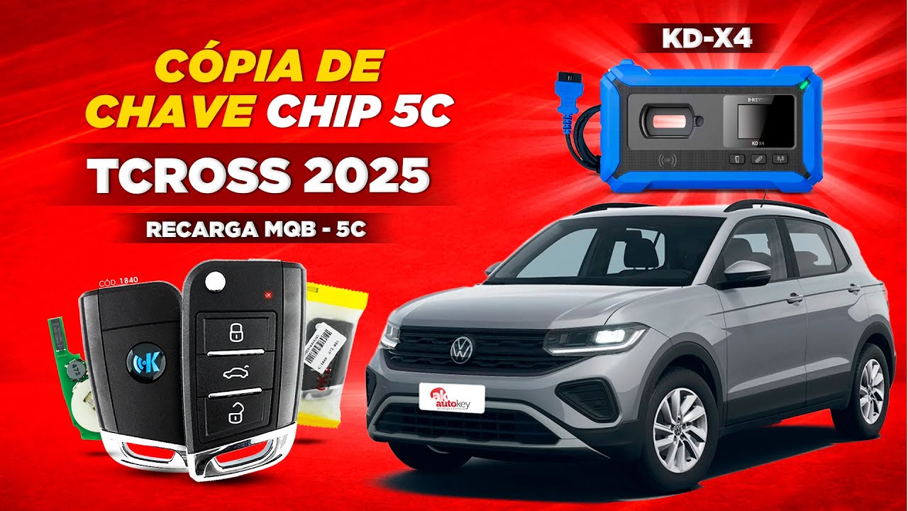 ATUALIZAÇÃO NOVA NA KD-X4 - FAZENDO CHIP 5C MQB no T-Cross 2025 |  | Testado e Aprovado | AUTOKEY