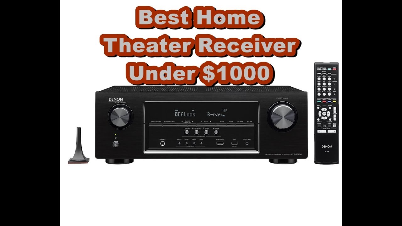 Top 10 Best Home Theater Receiver (AV Receivers) Under 1000$