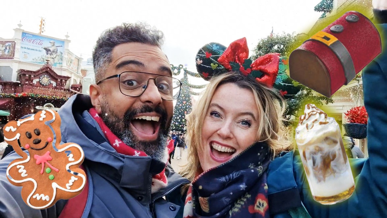 A Christmas birthday at Disneyland Paris - Christmas food, specialty drinks and more!