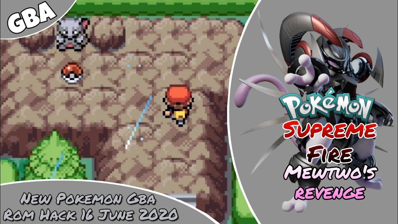 Pokemon Supreme Fire Mewtwo's Revenge | New Pokemon Gba Rom Hack 16 June 2020