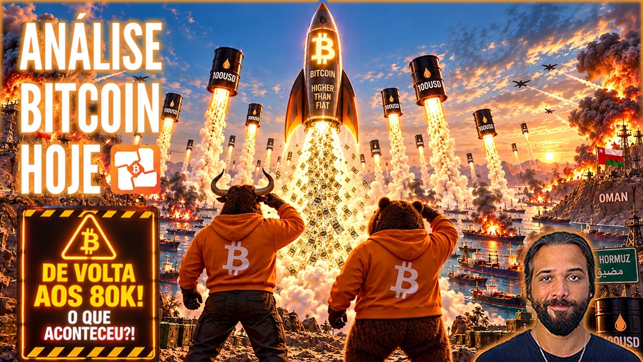 💥BITCOIN HOJE: DE VOLTA AOS 80K DO NADA! O QUE ACONTECEU? PREPARANDO PARA O FIM DE SEMANA!