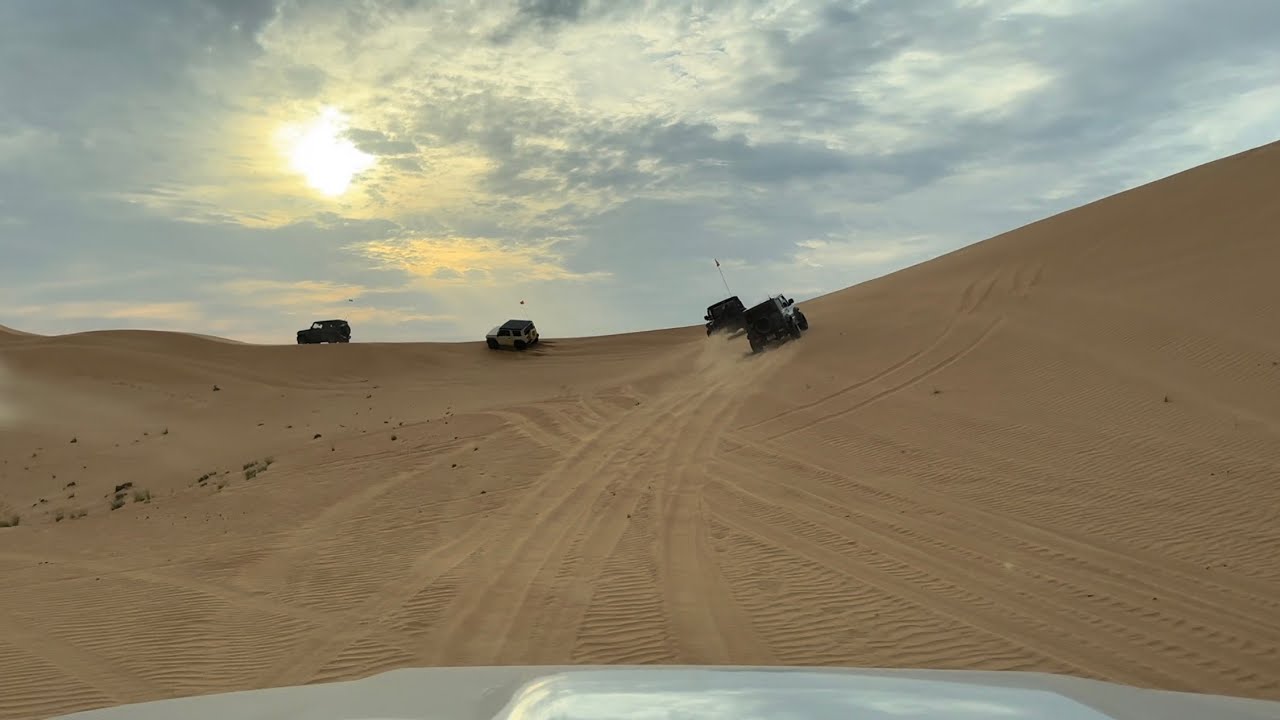 Ngabuburit offroad at the end of Ramadhan 2023 on Offroader jimny style UAE offroaders