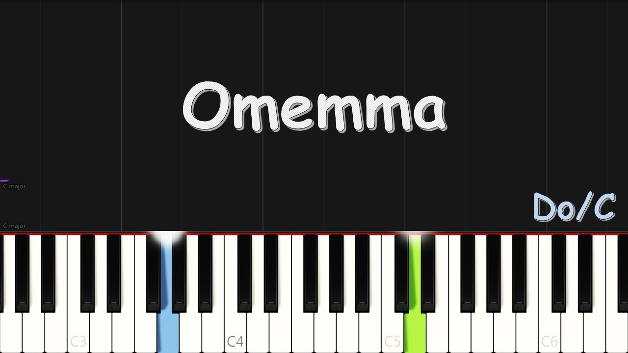 Sinach - Omemma | EASY PIANO TUTORIAL BY Extreme Midi