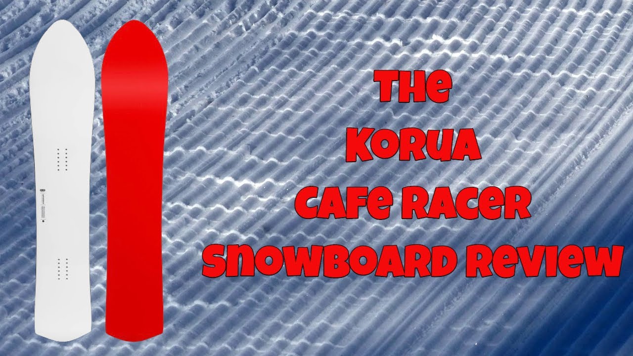 Обзор сноуборда Korua Shapes Cafe Racer 2024 года *Обновлено