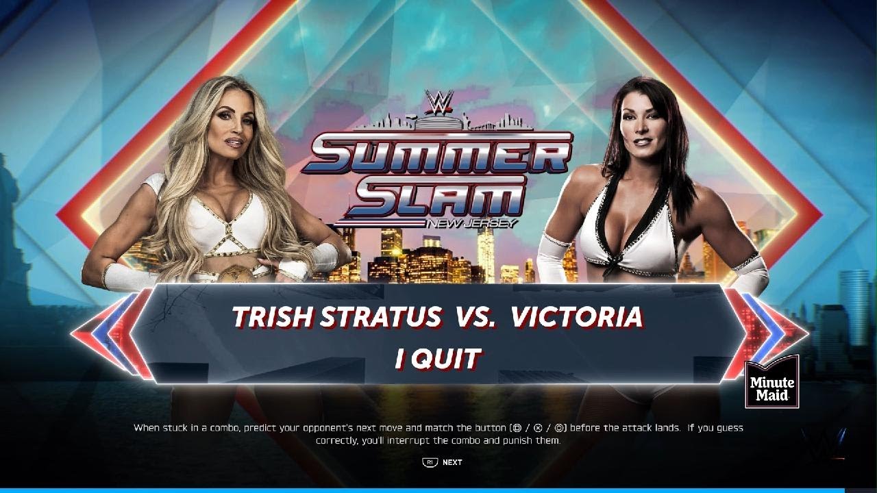 WWE 2K26 Trish Stratus vs Victoria I Quit Match