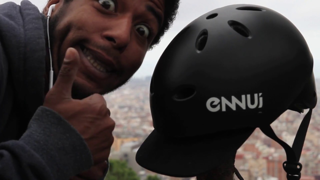 ENNUI PRO RIDER AXEL SERRAT LONGBOARD IN BARCELONA