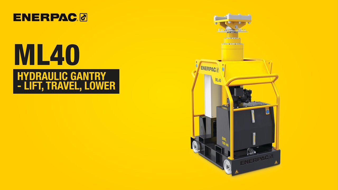 ML40 Compact Hydraulic Gantry | Enerpac