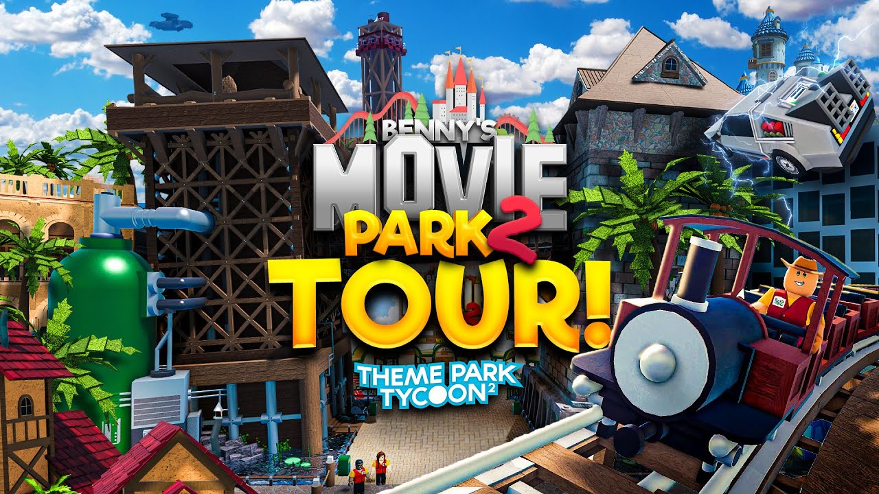 I Finished BENNY'S MOVIE PARK 2!! - Full Park Tour