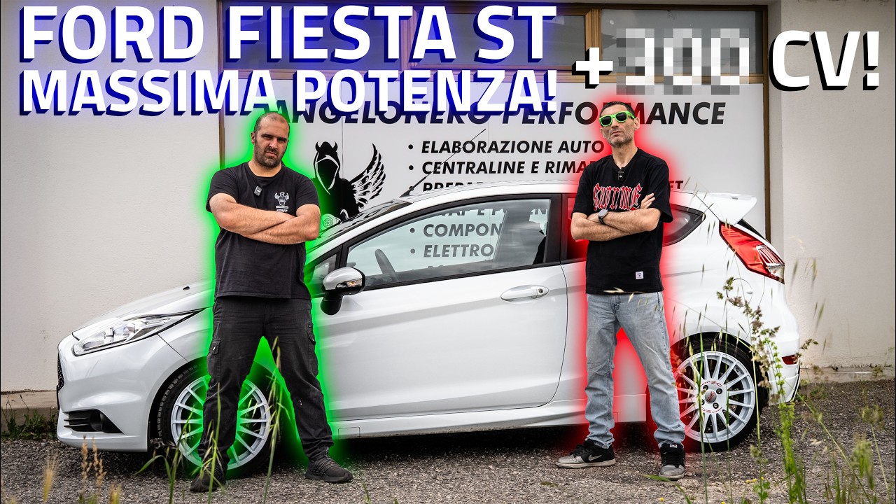ELABORIAMO UNA FIESTA ST!+70HP E 200NM CON POCO! 250HP 1100 KG