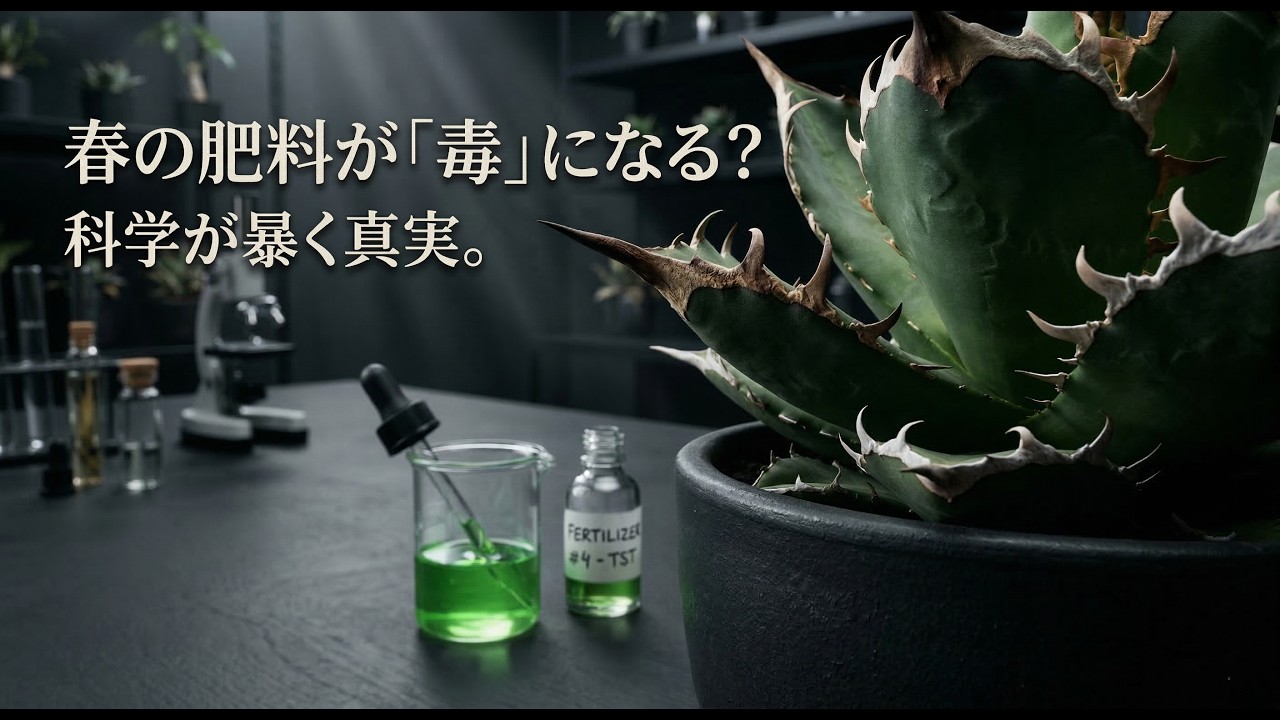 【やってはいけない】春の施肥。科学的アプローチで防ぐ徒長と根腐れ