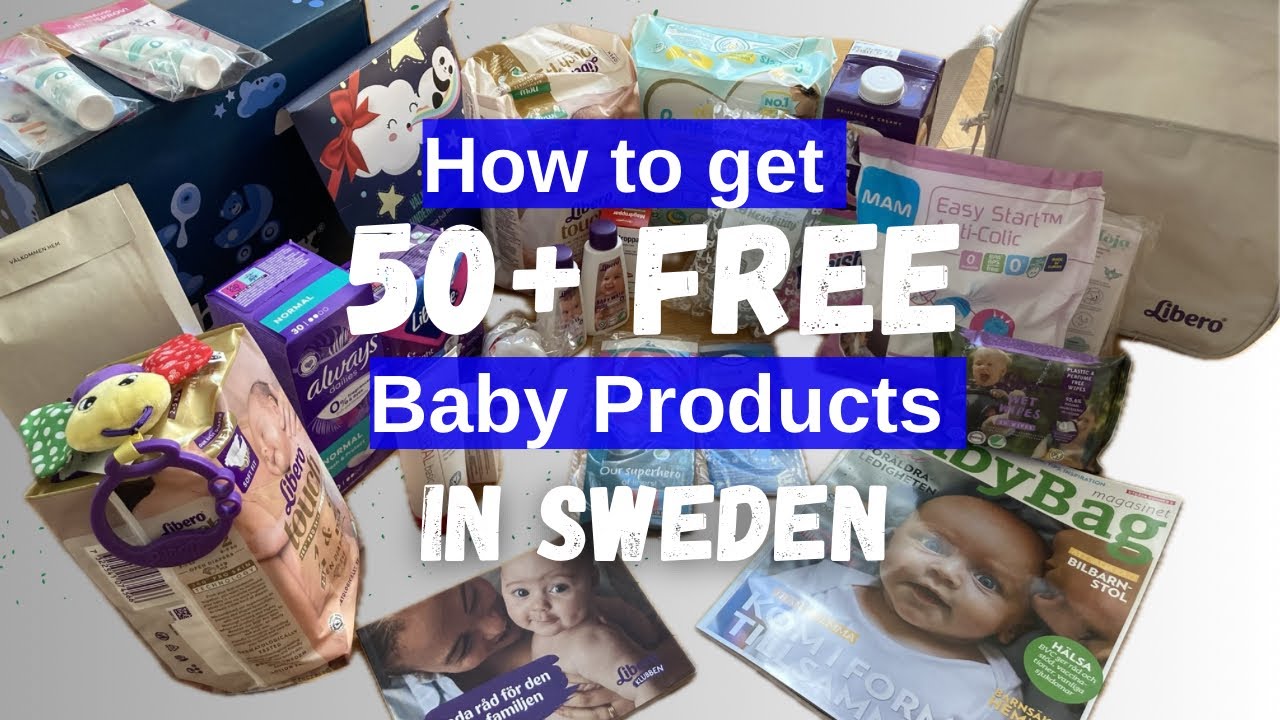 FREE baby Products| welcome gifts for newborn babies in Sweden | Sweden babies| 2023