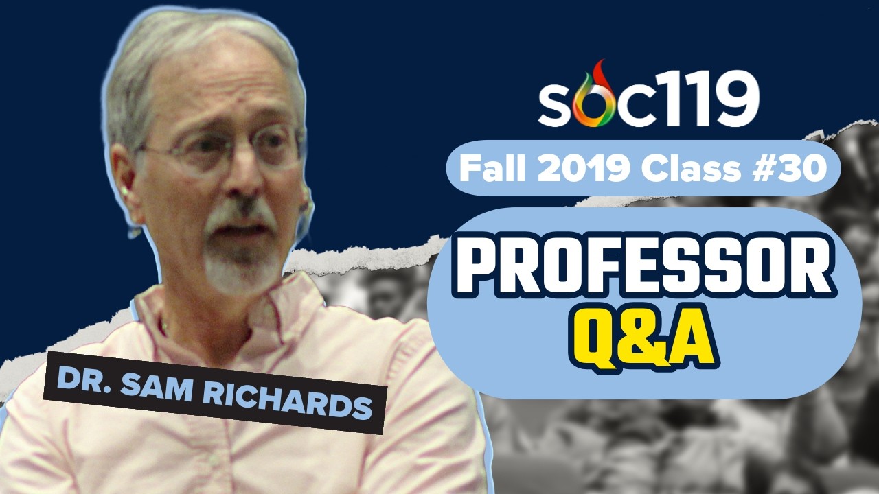 Final Class of Fall Semester | Q&A Class | 19FA Class #30 Full Lecture