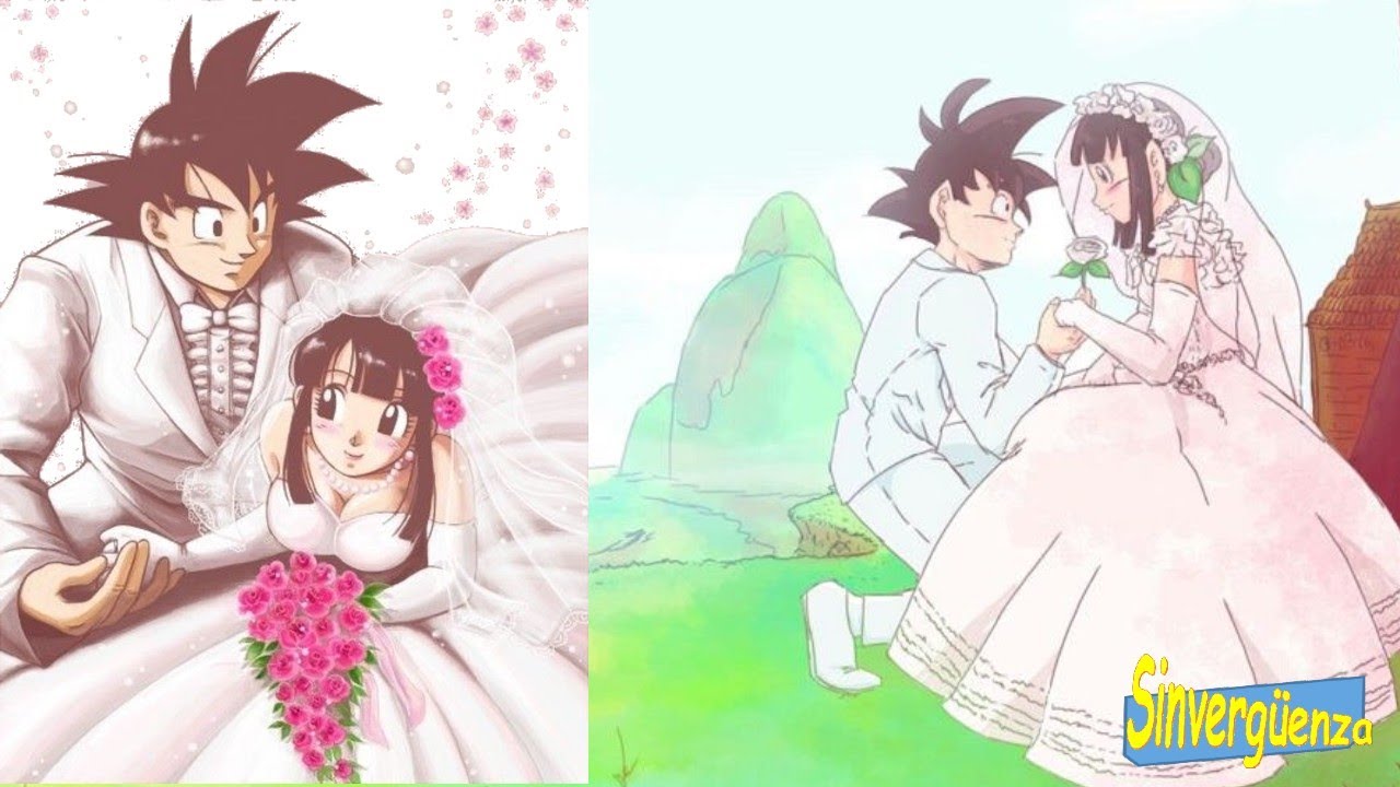 NOCHE DE BODAS goku x milk