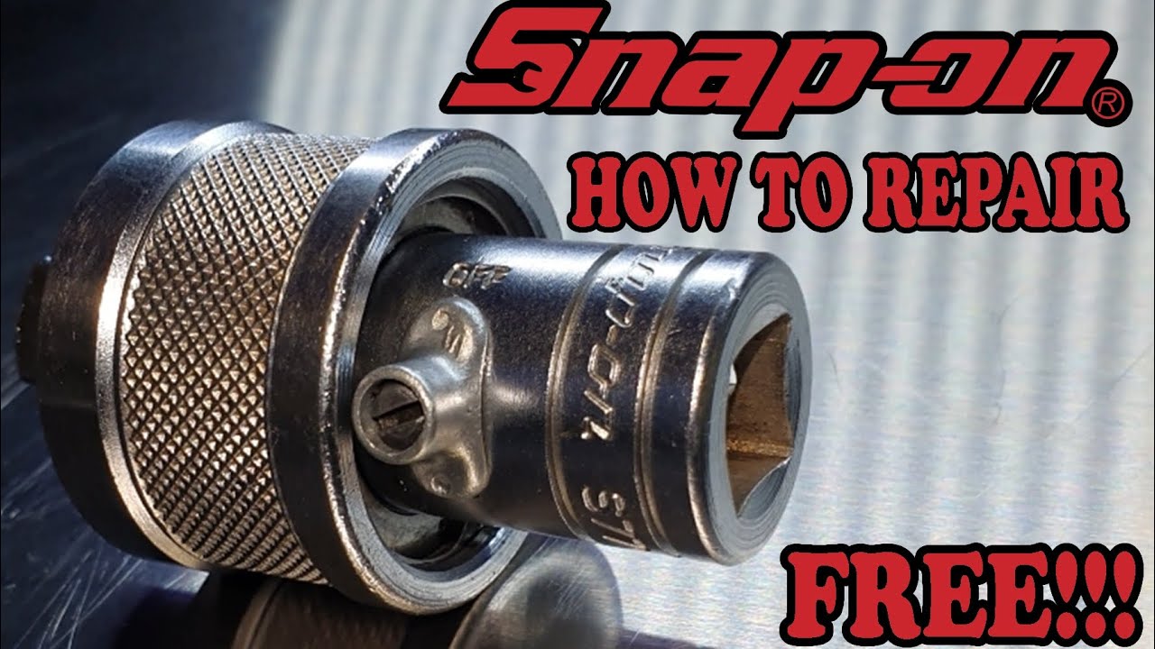 Как отремонтировать Snap-on S77A (головку-трещотку с ручкой-отбойником 1/2) БЕСПЛАТНО!