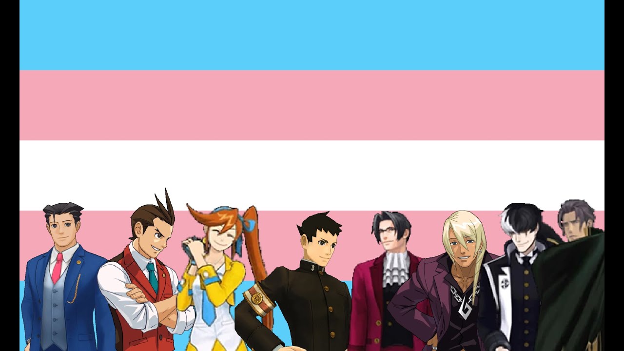 The Ace Attorney Cast reacts to you coming out as trans (Pride Month Special)