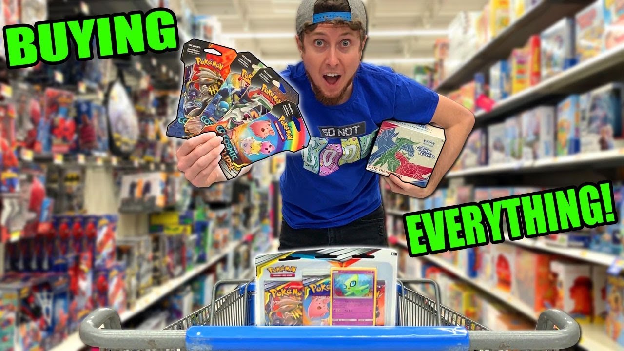 BUYING ONE OF EVERYTHING from COSMIC ECLIPSE + Hidden Pokemon Cards Search & Opening