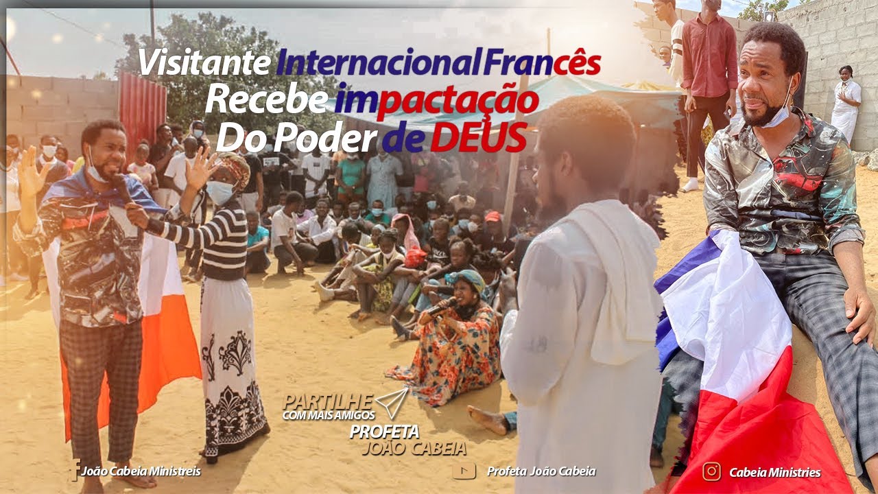 Apóstolo veio da França 🇫🇷 e Recebeu a Impactação do Poder de Deus 🔥🔥🔥