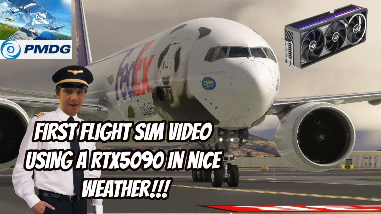 [MSFS2020] LANDING INTO MMMX WITH THE BOEING 777F