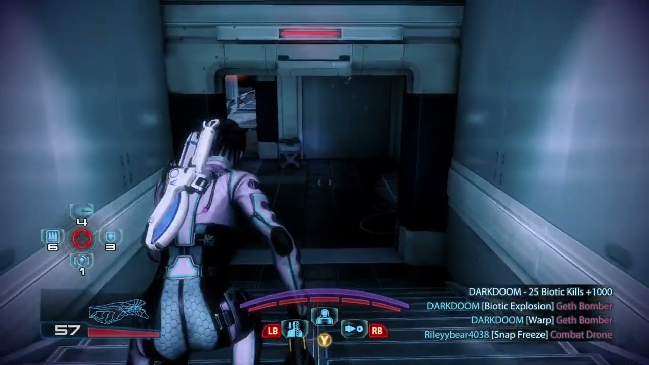 Mass Effect 3 multiplayer | Asari Adept | Platinum Gameplay