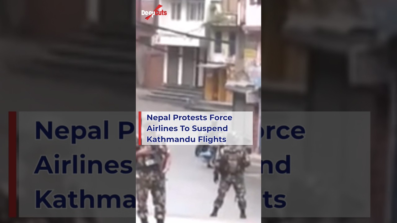 Nepal Protests Spark Chaos, Airlines Suspend Flights🗣️