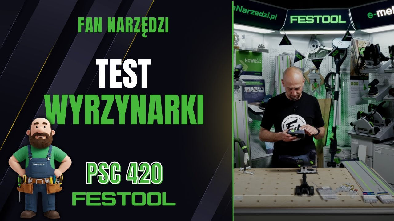 Festool PSC 420  - czy to najlepsza wyrzynarka na rynku? 🔧 #Test