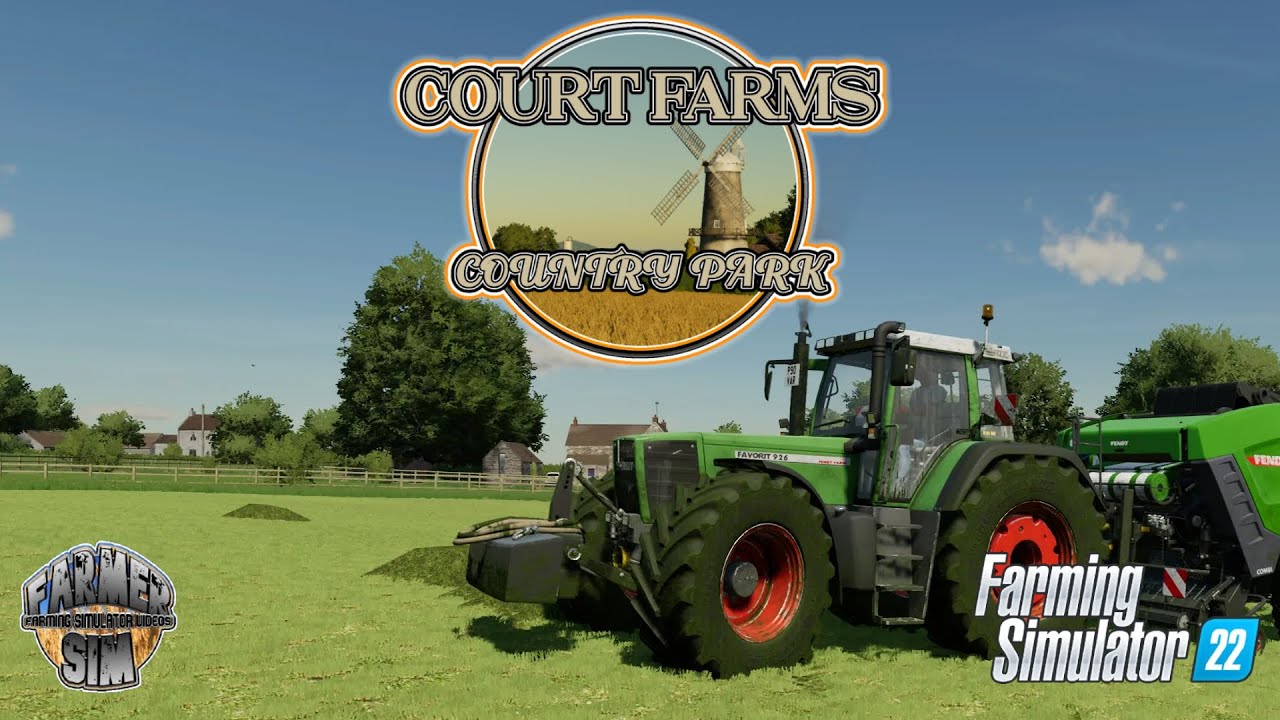 NEW SERIES! - Let's Begin! - Court Farms Country Park - Episode 1 - Farming Simulator 22