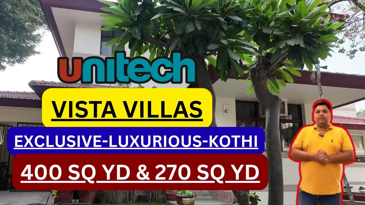 Luxury Villa in Gurgaon | Unitech Vista Villas Sector 46 Gurgaon | Kothi for Sale in Gurgaon