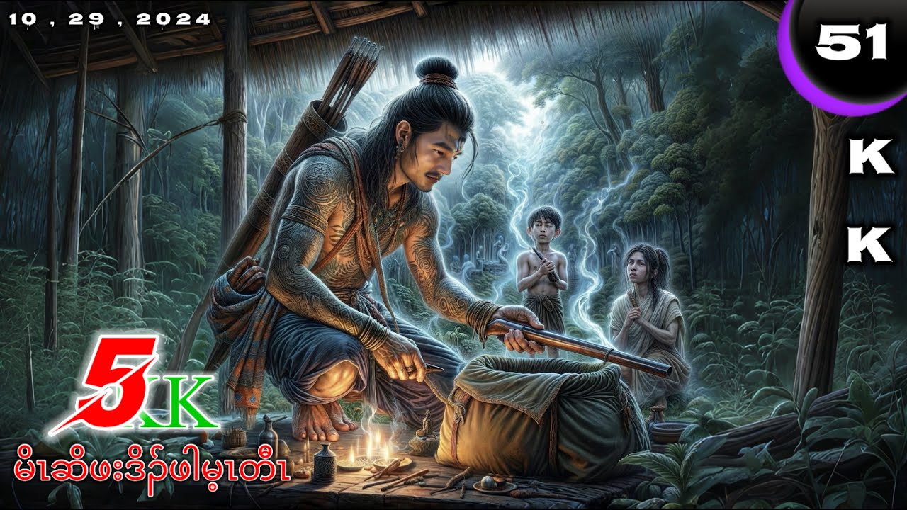 🔵 No. 51  ( Hunter Pah May Taw ) မိၤဆိဖးဒိၣ်ဖါမ့ၤတီၤ : Part : 5  🔘10 , 29 , 2024.  🔵KK-K’NYAW STORY
