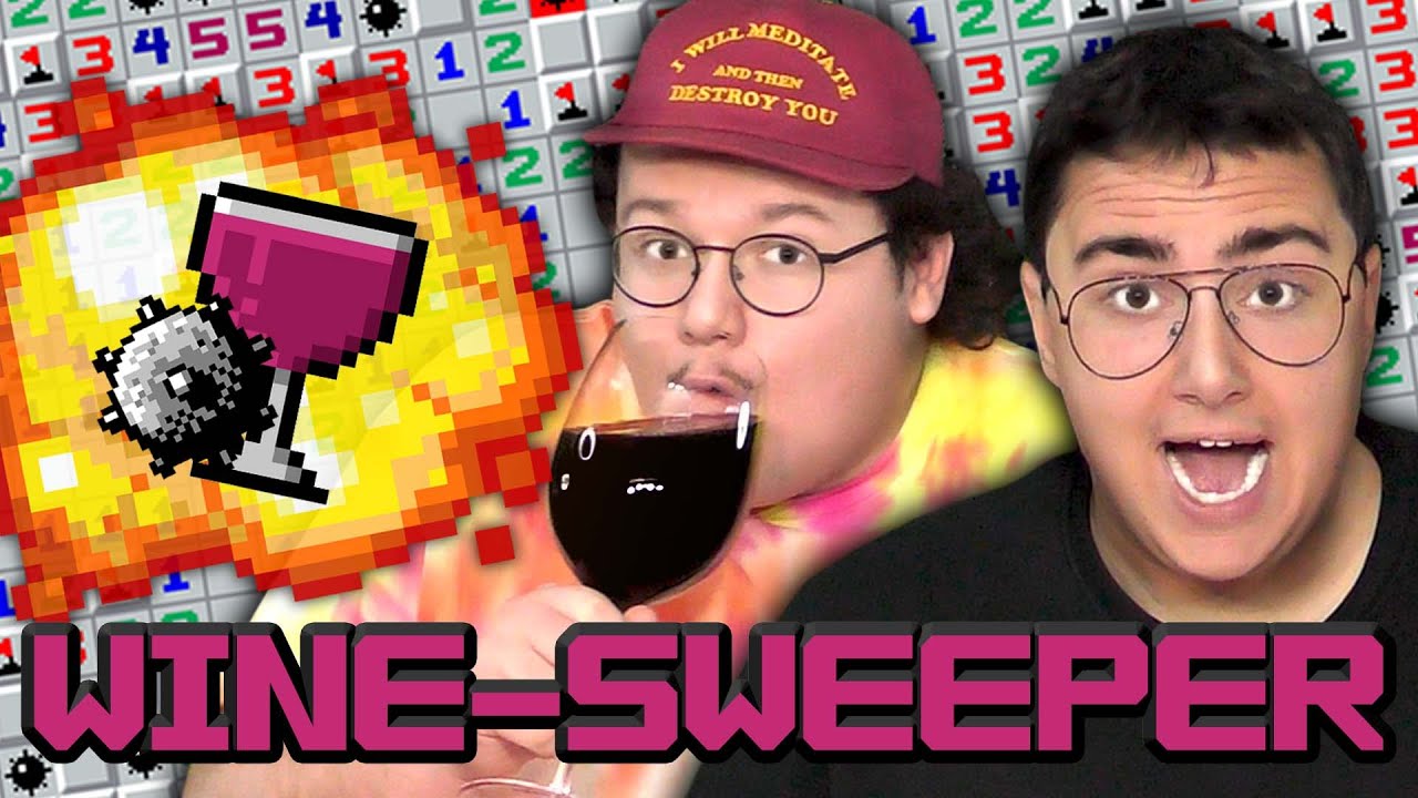 We Invented A NEW GAME...Winesweeper!