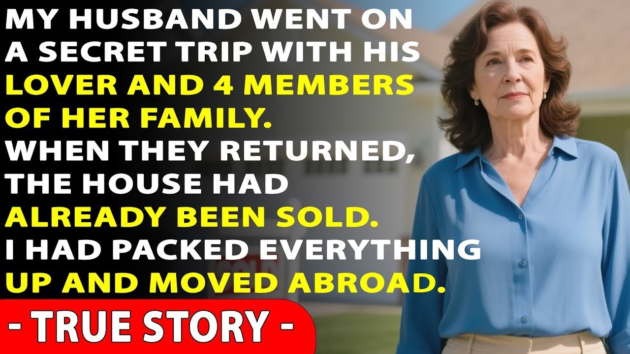 My husband returned with his lover — but I had already sold the house!