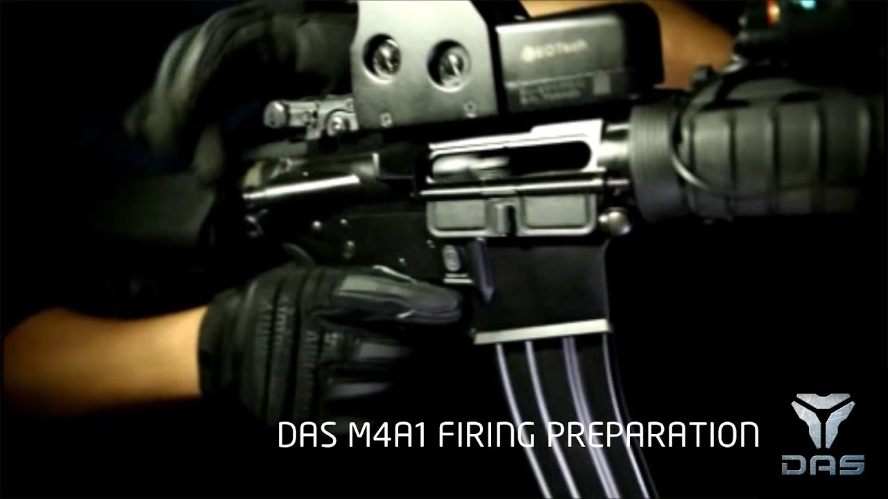 DAS M4A1 Firing Preparation
