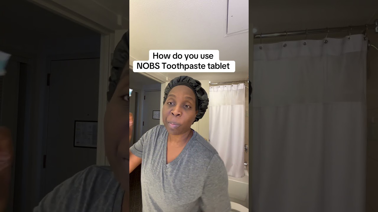 How to use NOBS Toothbrush Tablets #SummerOnShorts