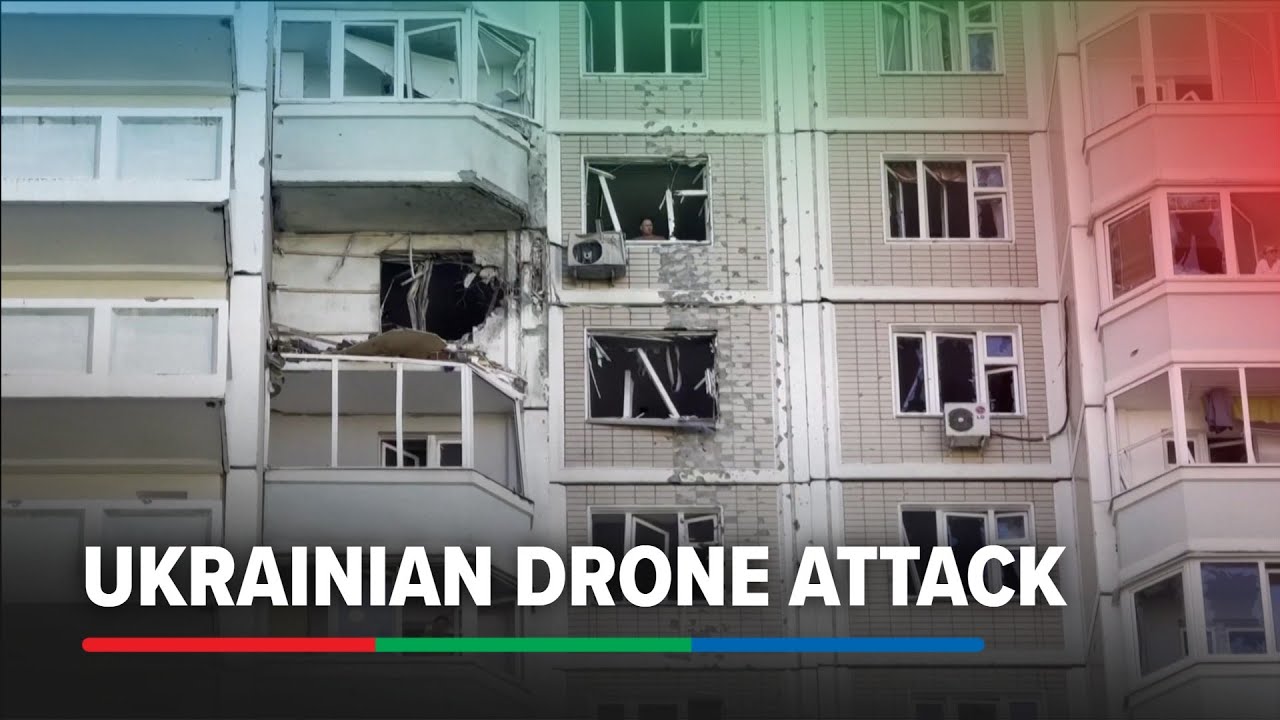 High-rise residential building hit in large Ukrainian drone attack on the Moscow region