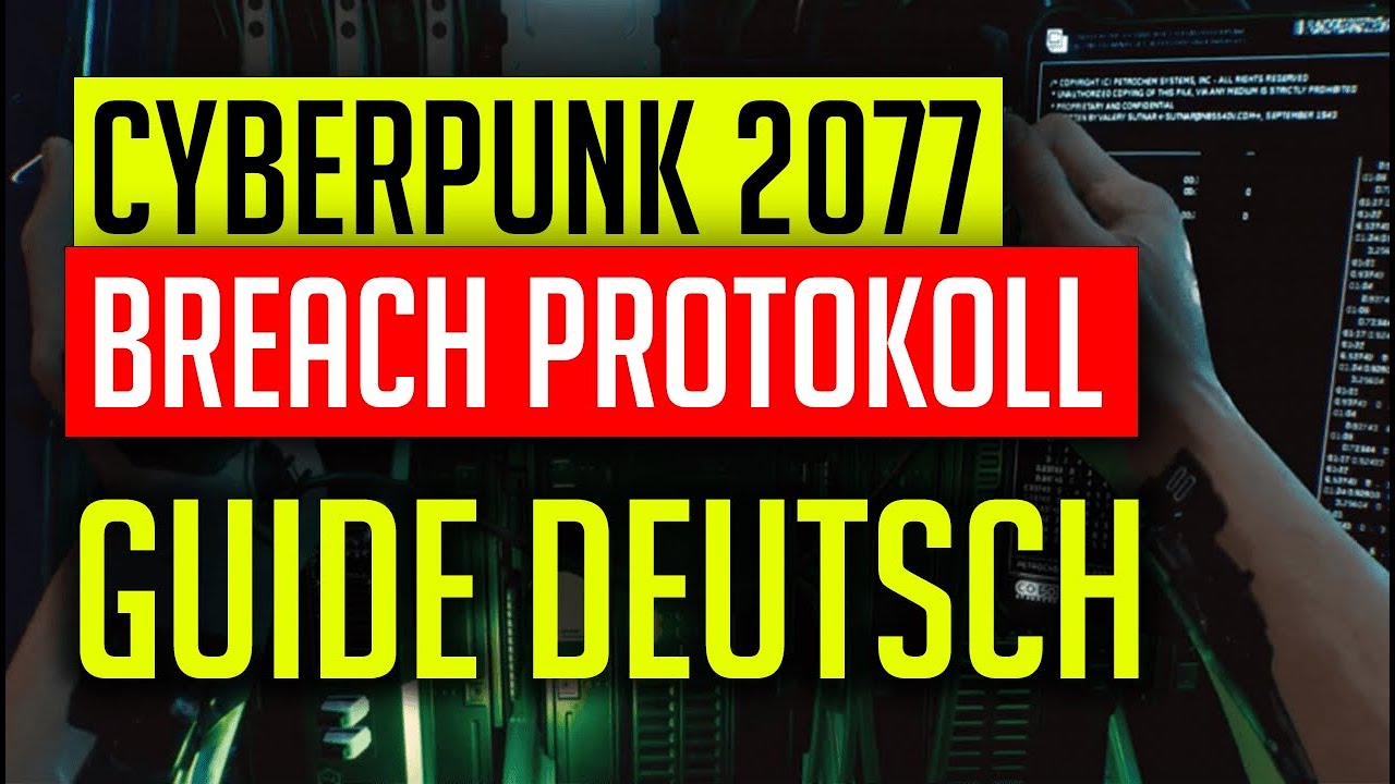 Cyberpunk 2077 BREACH PROTOCOL GUIDE ► Mini hacking game explained!