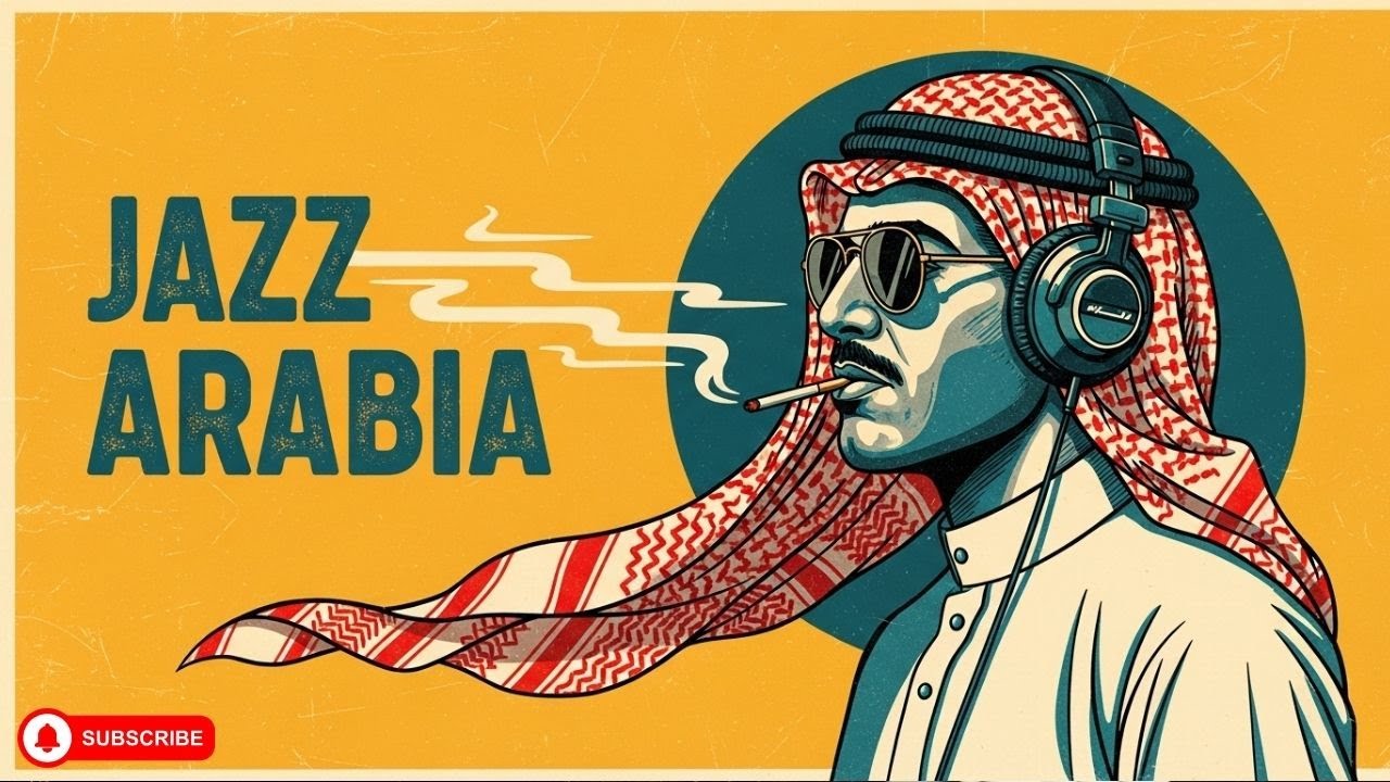 Arabic Jazz Fusion Song 🌙 Western Jazz with Arabic Vocals | جاز عربي غنائي