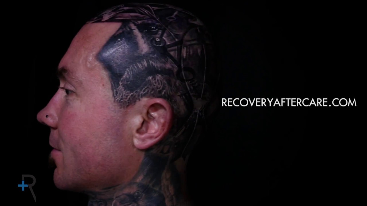 Arron Raw Tattooing using Recovery Stencil Lock