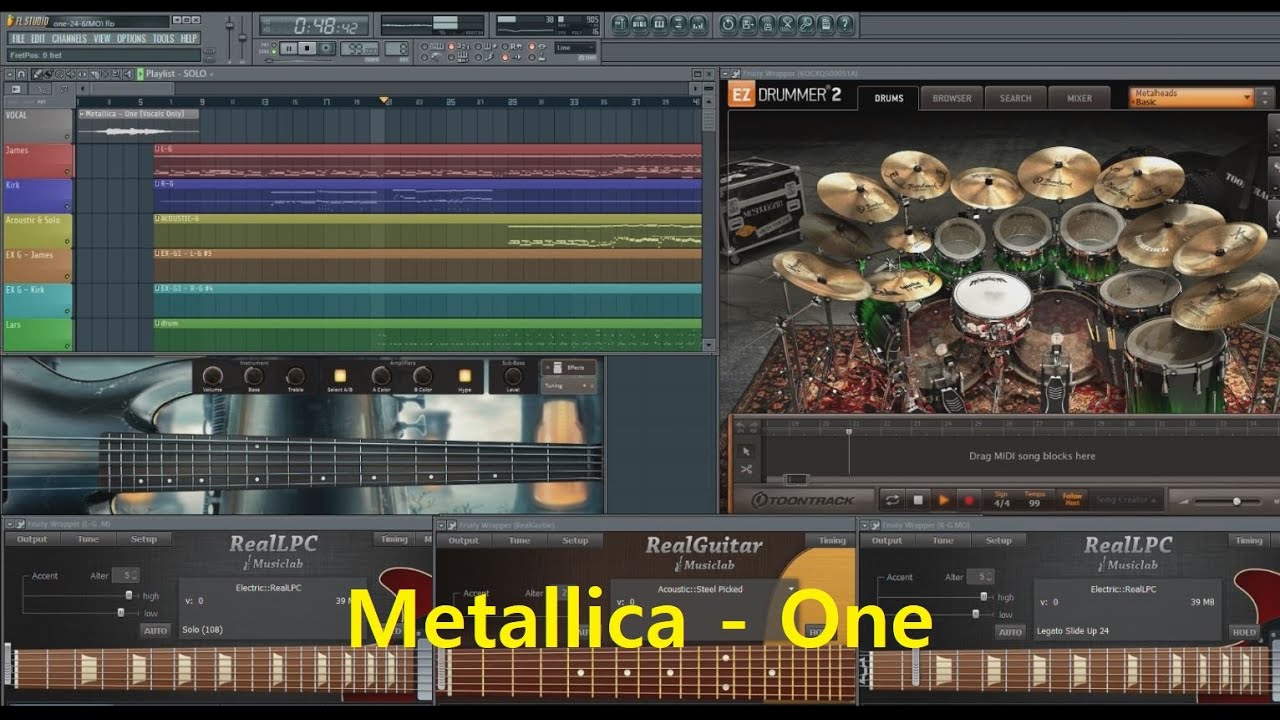 Metallica - One (FL Studio Cover)