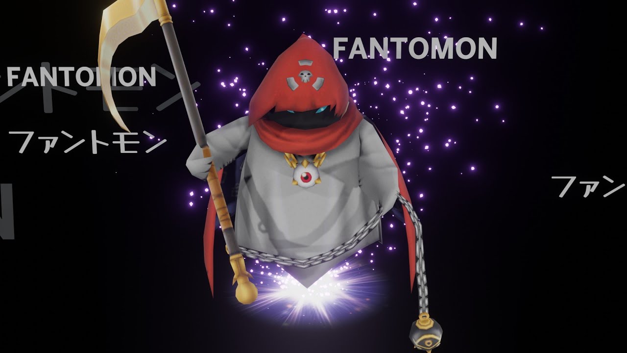Fantomon (Phontomon) Full Evolution Line