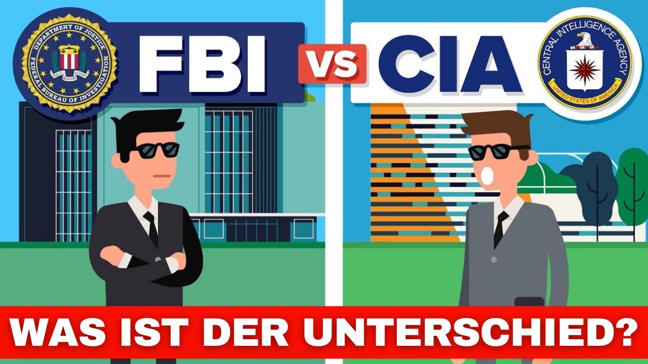 FBI vs CIA - Wie Vergleichen Sie Sich?