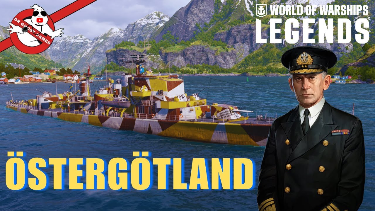 A 'Unique' DD - OSTERGOTLAND || World of Warships: Legends