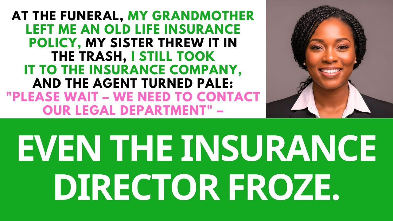 “This Insurance Policy Should’ve Been Thrown Away”—My Sister Tossed Grandma’s Gift—But the Director…