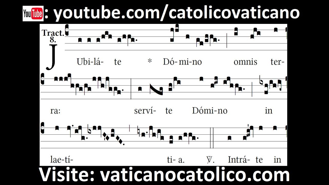 Jubilate Domino | Canto Gregoriano | Gregorian Chant