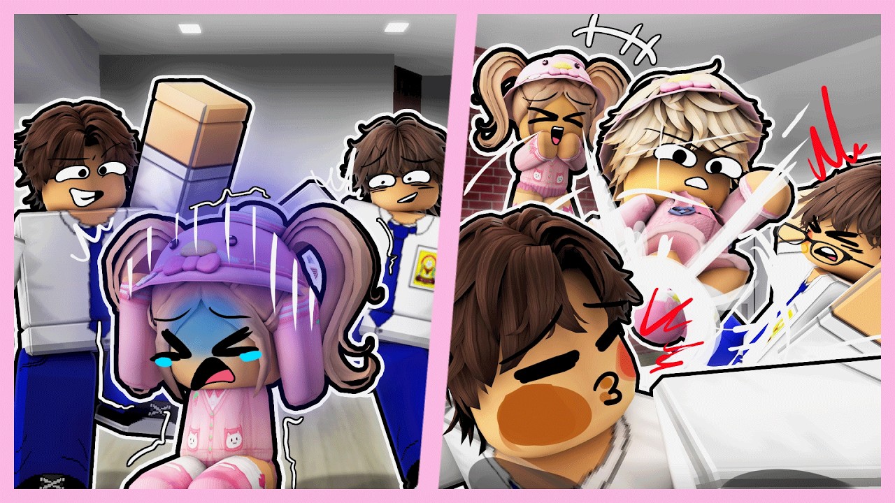 ACIL DEMON & ANGEL Melindungi BOCIL TK Dari Para Pembully - Roblox Brookhaven