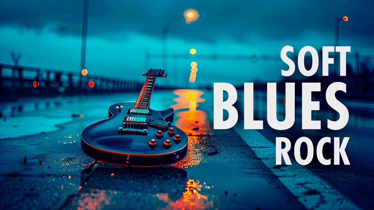 Soft Blues Rock Instrumental 🌙 Chill Guitar Vibes