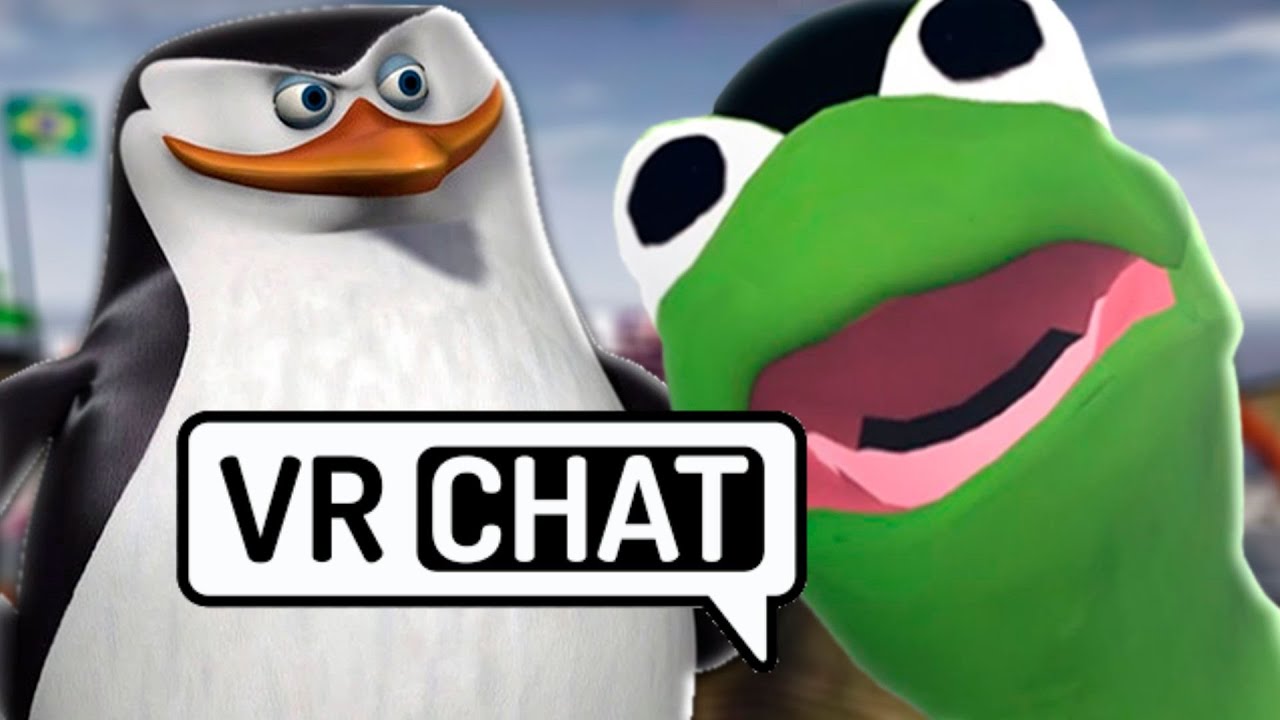 CAPITÂO DOS PINGUINS E ZEZÃO NO VR CHAT QUE CAOS
