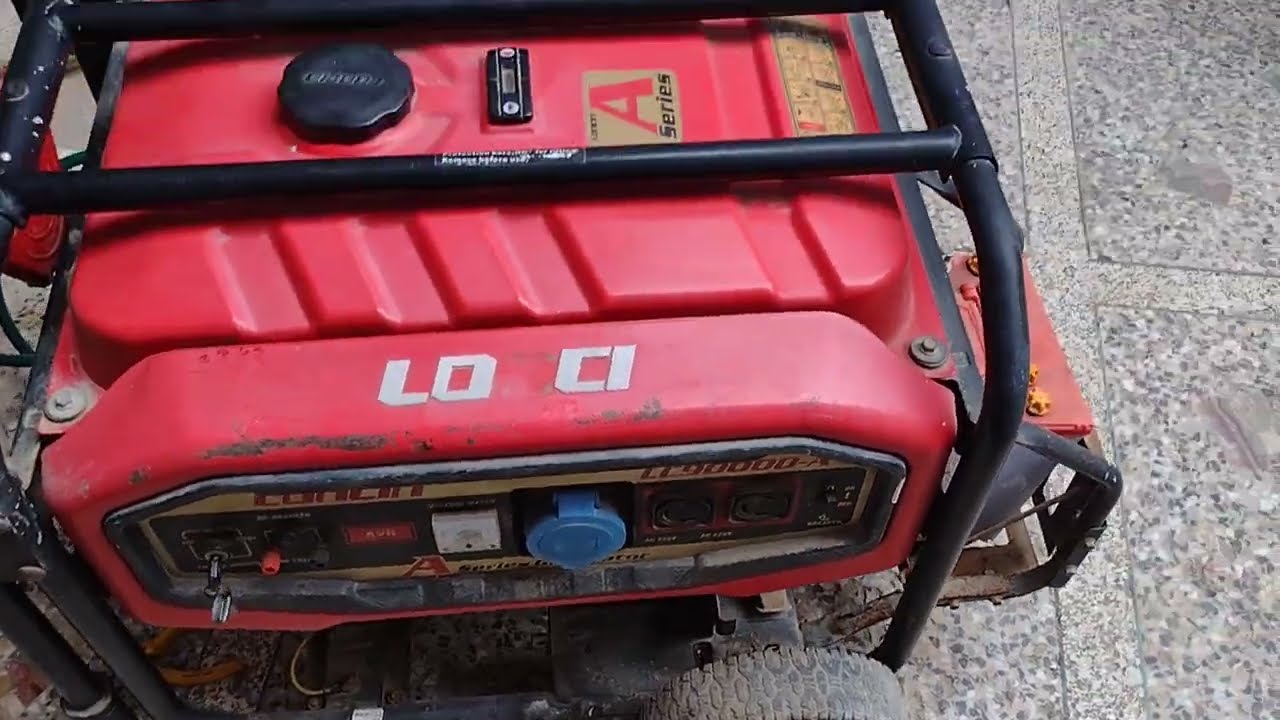 generator gas setting LPG gas setting loncin generator 6.5 kilowatt lo pressure gass