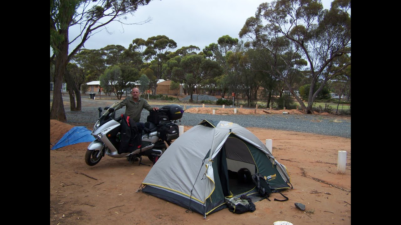 Round Australia scooter ride 45,000 kms on a SYM/Bolwell 250