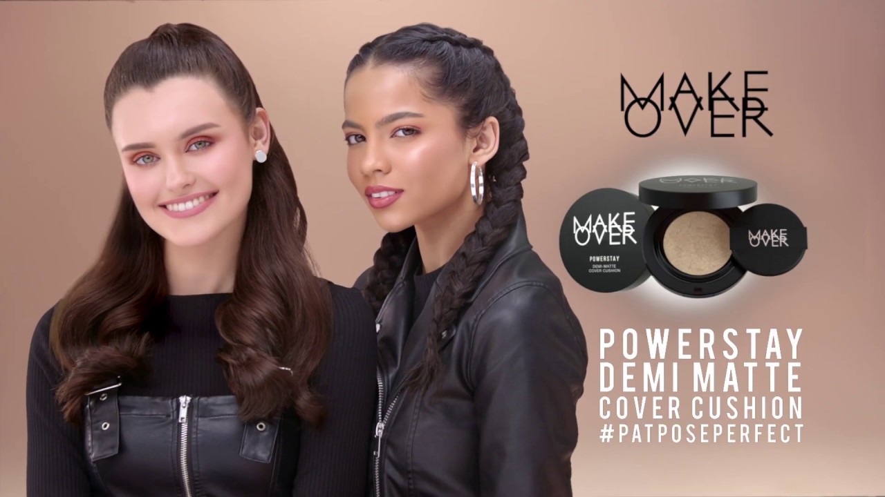 #PATPOSEPERFECT MAKE OVER  POWERSTAY DEMI-MATTE COVER CUSHION
