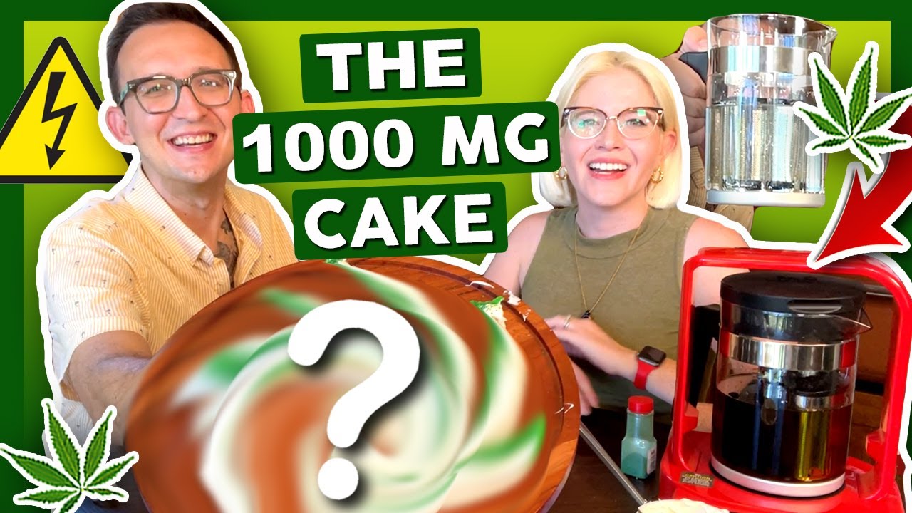 HOW TO MAKE A 1000MG CAKE 🍰 (w/ Levo C)